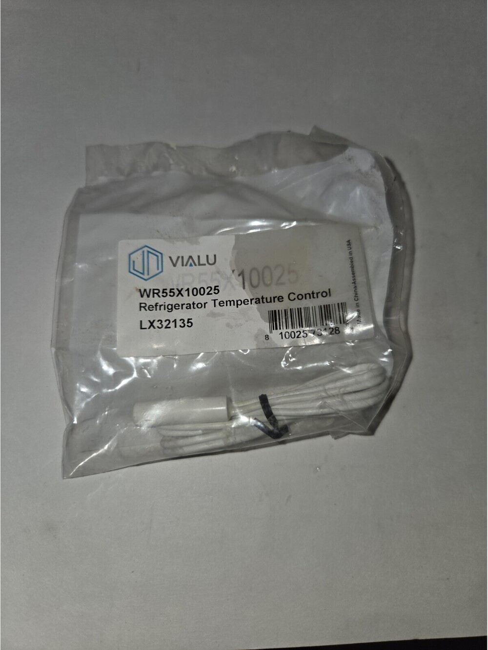 GE Refrigerator Temperature Sensor Part # WR55X10025 - Brand New SE2